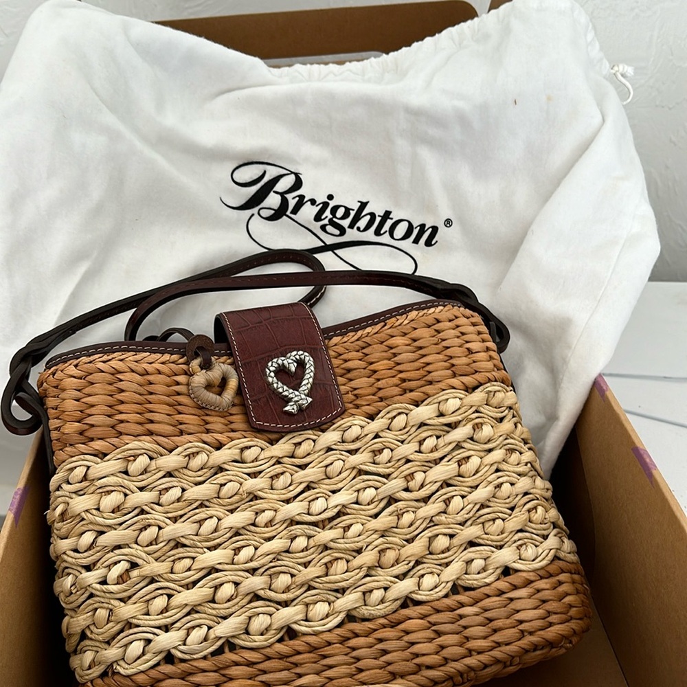 Sadie Straw Brighton Handbag